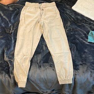 Cream Colored Joggers